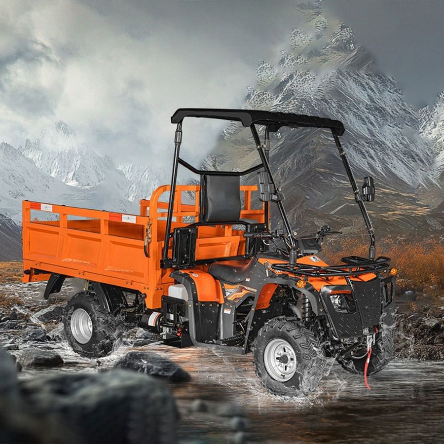 Фермерский квадроцикл 2WD с кузовом 1,6 м